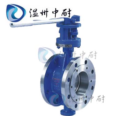 D43H手動法蘭式硬密封蝶閥